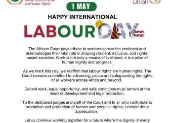 Happy International Labour Day - African Court