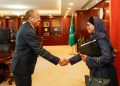 PRESIDENT OF THE AFRICAN COURT PAYS COURTESY CALL ON AU COMMISSION CHAIRPERSON, H.E MAHAMOUD ALI YOUSSOUF
