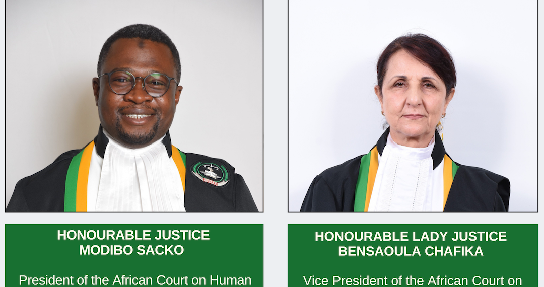 AFRICAN COURT ON HUMAN AND PEOPLES’ RIGHTS ELECTS NEW PRESIDENT AND VICE PRESIDENT