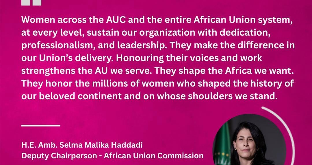 2026 International Women’s Day – African Union Commission – Statement of the Deputy Chairperson
