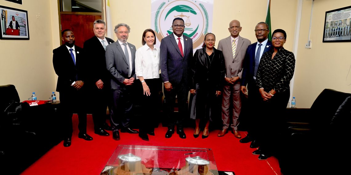 African Court hosts French Ambassador on courtesy visit to strengthen cooperation