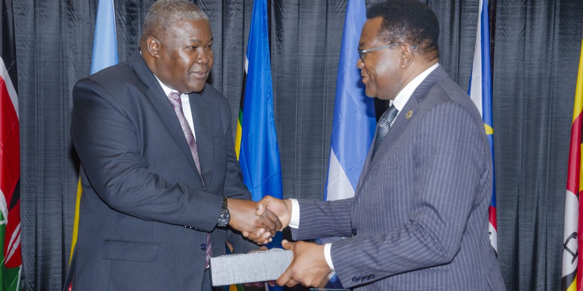 African Court joins EAC in honouring outgoing and incoming Secretary Generals