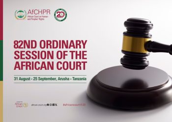 31 August – 25 September – 82nd Ordinary Session of the African Court