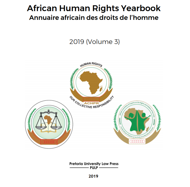 AFRICAN HUMAN RIGHTS YEARBOOK 2019 VOLUME 3