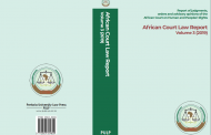 AFRICAN COURT LAW REPORT VOLUME 3 (2019)
