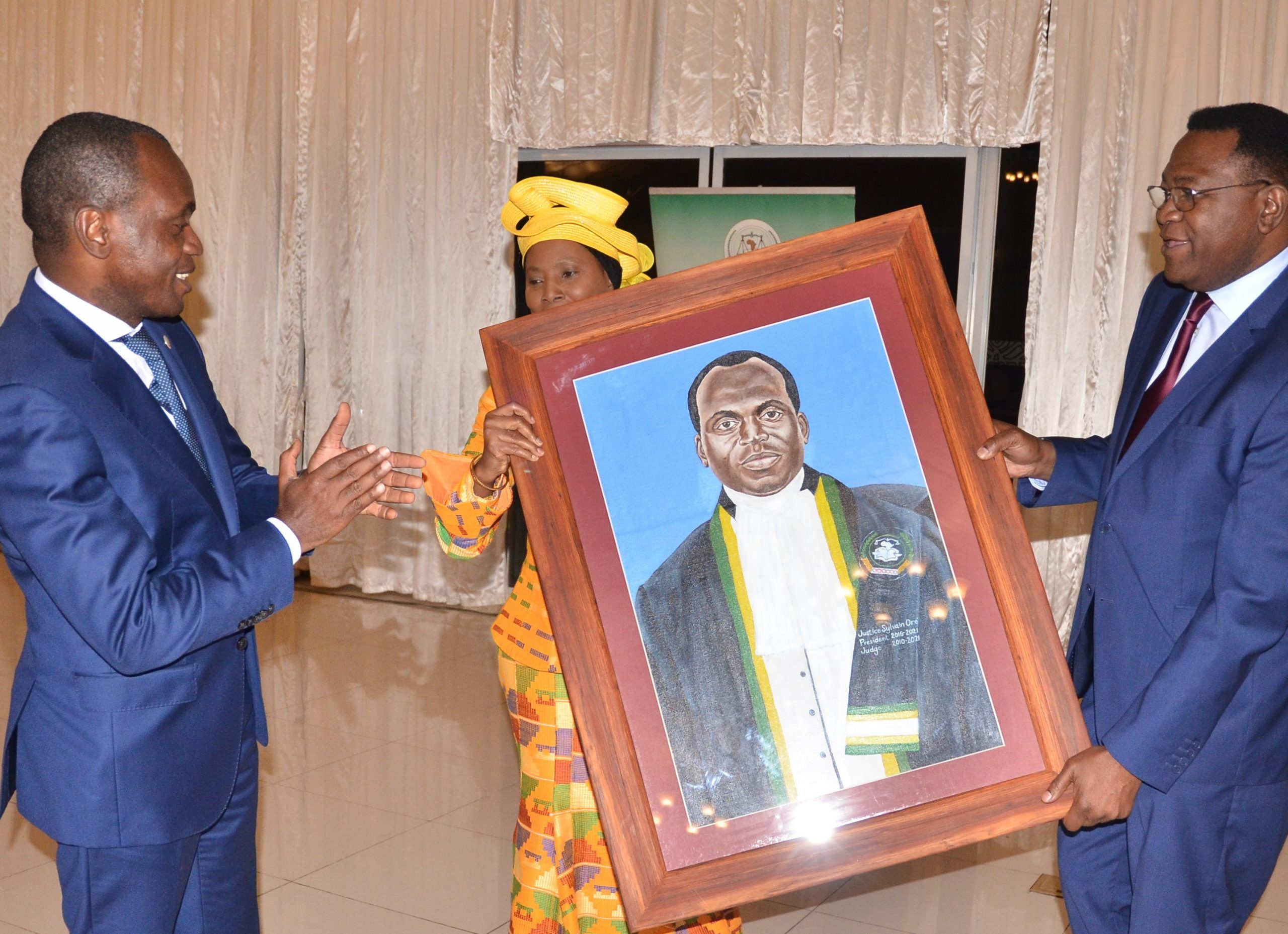 SEND OFF REMARKS BY HE LADY JUSTICE IMANI D ABOUD, PRESIDENT OF THE COURT AT THE FAREWELL CEREMONY FOR HE JUSTICE SYLVAIN ORÉ, FORMER PRESIDENT OF THE COURT