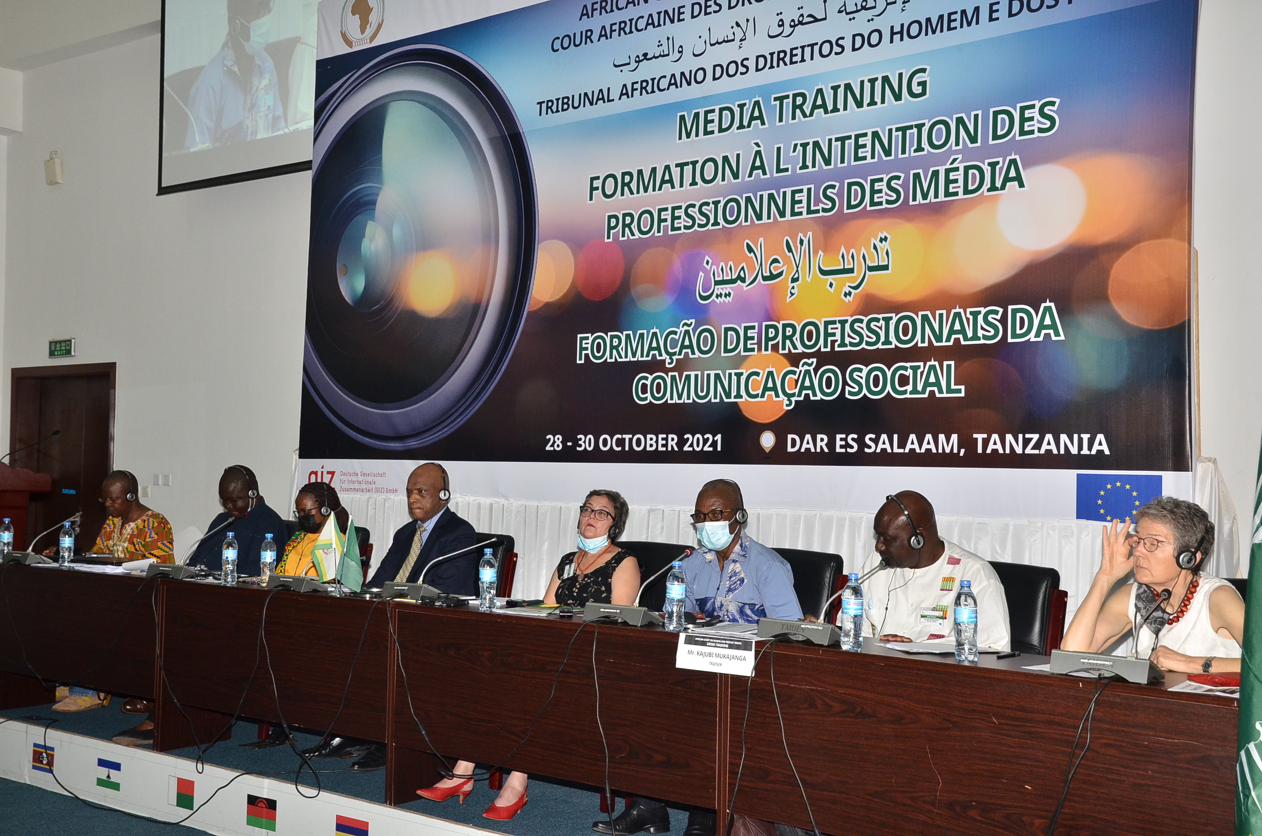 AFRICAN JOURNALISTS ATTEND AFRICAN COURT MEDIA TRAINING