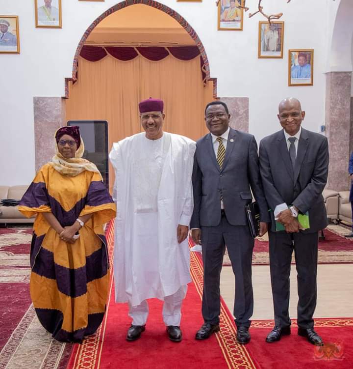 PRESIDENT OF REPUBLIC OF NIGER EXPRESSES STRONG SUPPORT FOR THE AFRICAN COURT