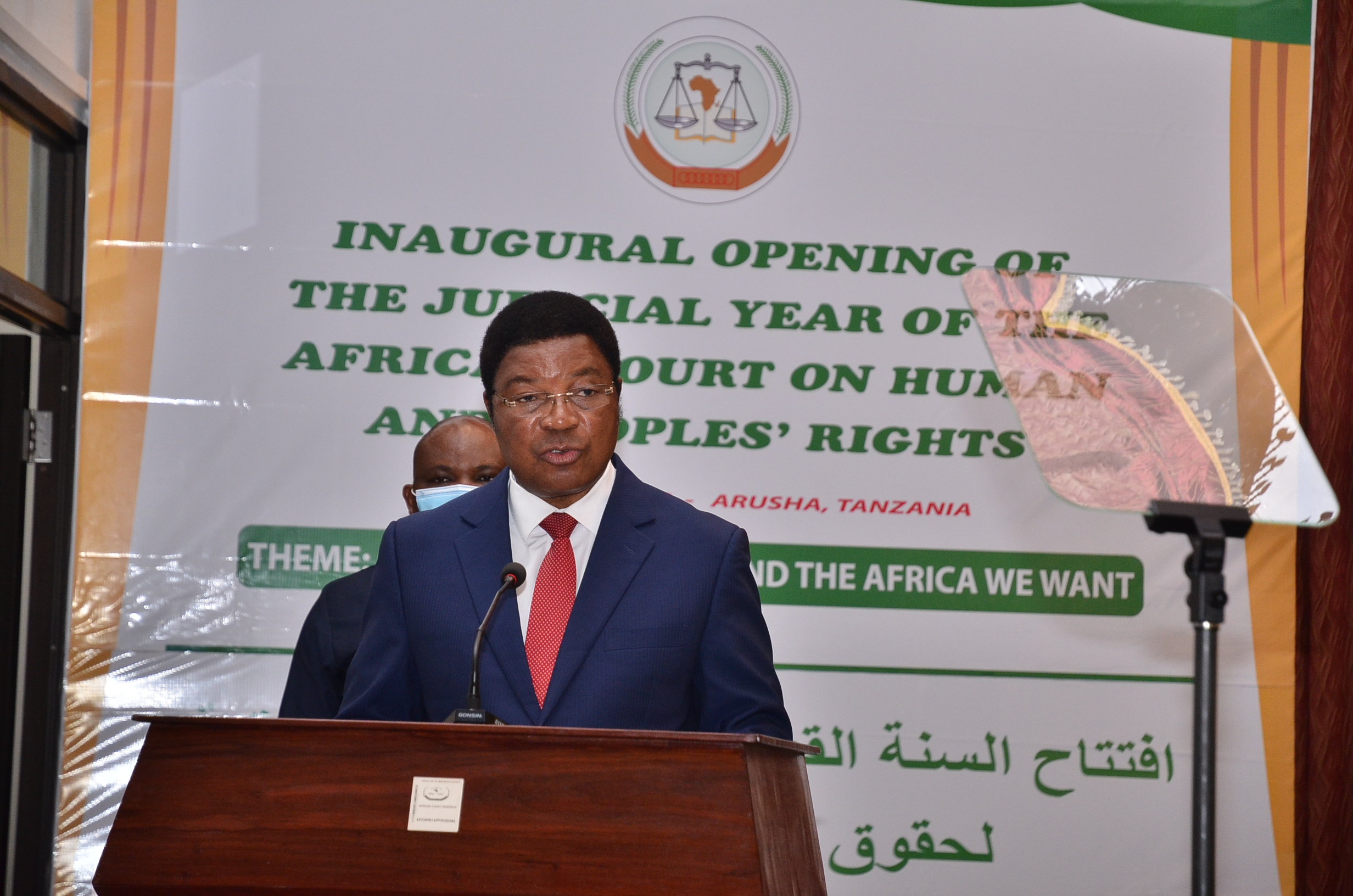 OUVERTURE EN HAUTE POMPE DE L'ANNEE JUDICIAIRE DE LA COUR AFRICAINE AU SIEGE DE LA COUR A ARUSHA