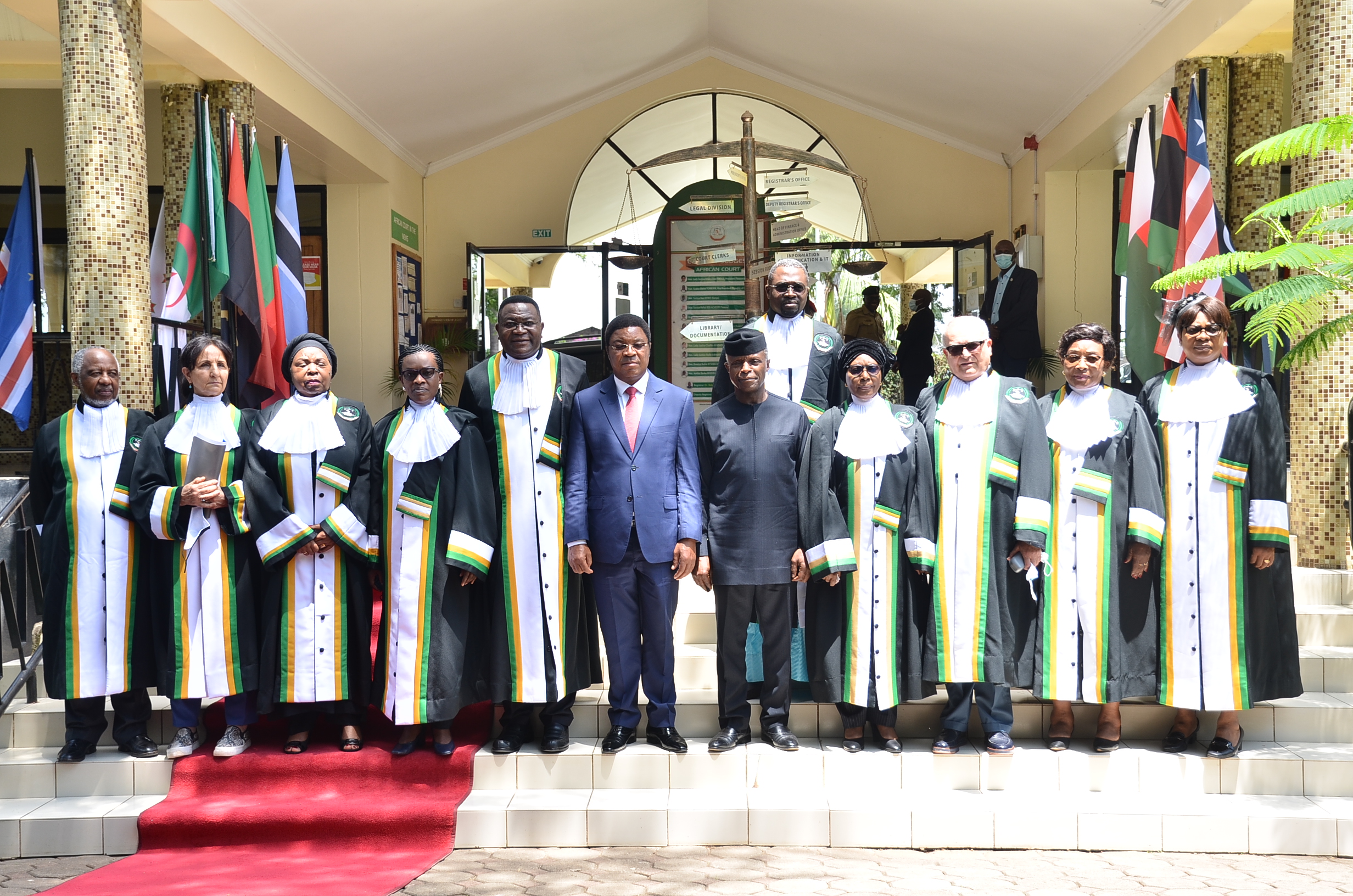 COLOURFUL OPENING OF THE JUDICIAL YEAR OF THE AFRICAN COURT