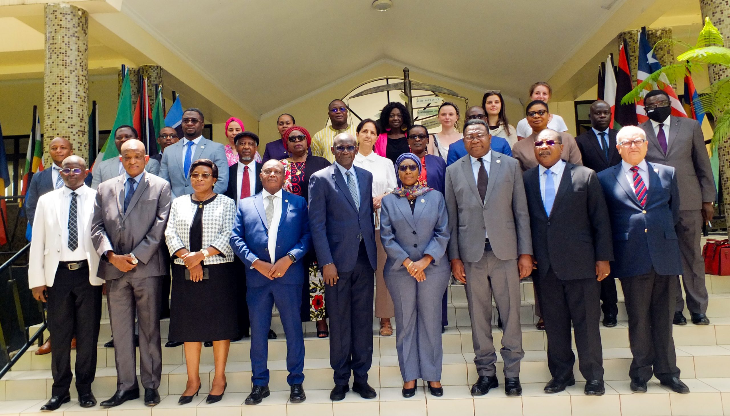 VISIT OF THE DELEGATION OF THE WEST AFRICA ECONOMIC AND MONETARY UNION COURT OF JUSTICE