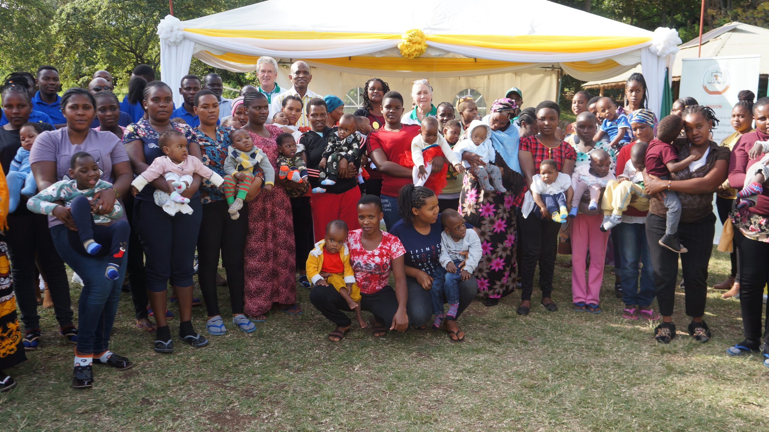 AFRICAN COURT MARKS AFRICA DAY AT THE MENTALLY DISABLED CHILDREN HOME