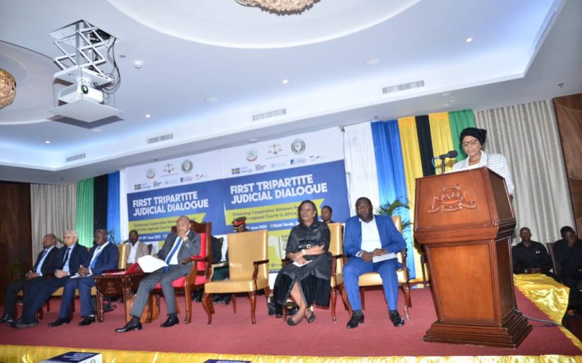 OPENING REMARKS OF HE IMANI D. ABOUD, PRESIDENT OF THE AFRICAN COURT ON HUMAN AND PEOPLES’ RIGHTS AT THE JUDICIAL DIALOGUE BETWEEN THE AFRICAN COURT, THE EAST AFRICAN COURT OF JUSTICE AND THE ECOWAS COURT OF JUSTICE