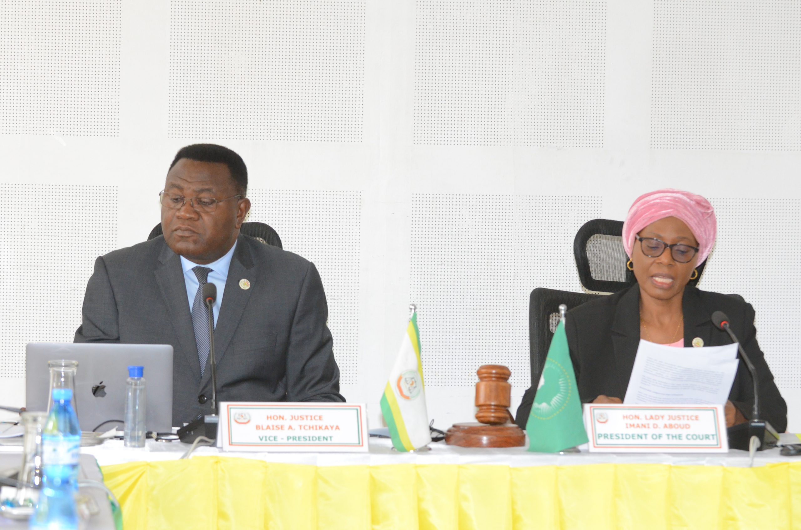 ALLOCUTION D’OUVERTURE DE L’HONORABLE JUGE IMANI D. ABOUD PRÉSIDENTE DE LA COUR AFRICAINE DES DROITS DE L’HOMME ET DES PEUPLES À L’OCCASION DE LA 67E SESSION ORDINAIRE DE LA COUR