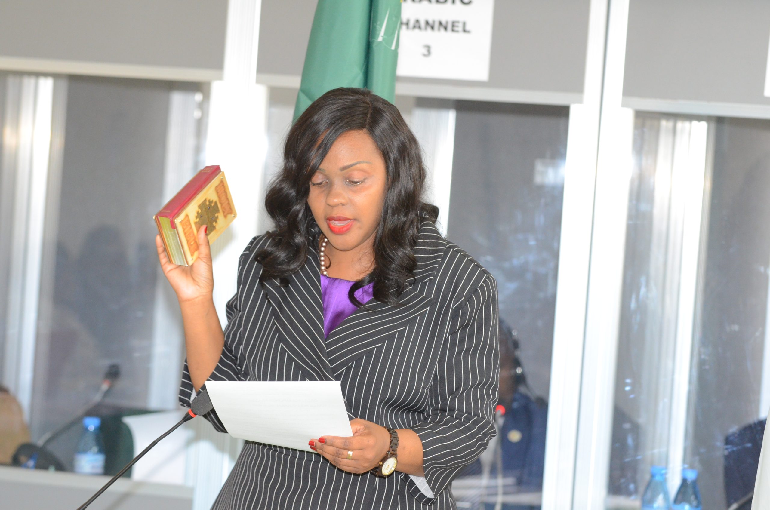 NEW DEPUTY REGISTRAR MRS GRACE WAKIO KAKAI SWORN IN