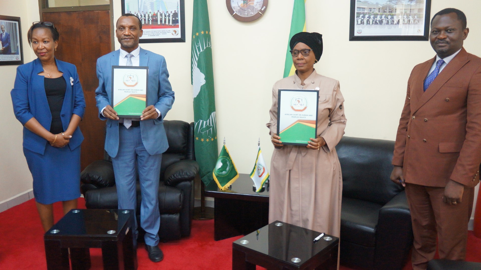 THE AFRICAN COURT AND THE TANZANIA LAW SCHOOL SIGN MoU OF COOPERATION