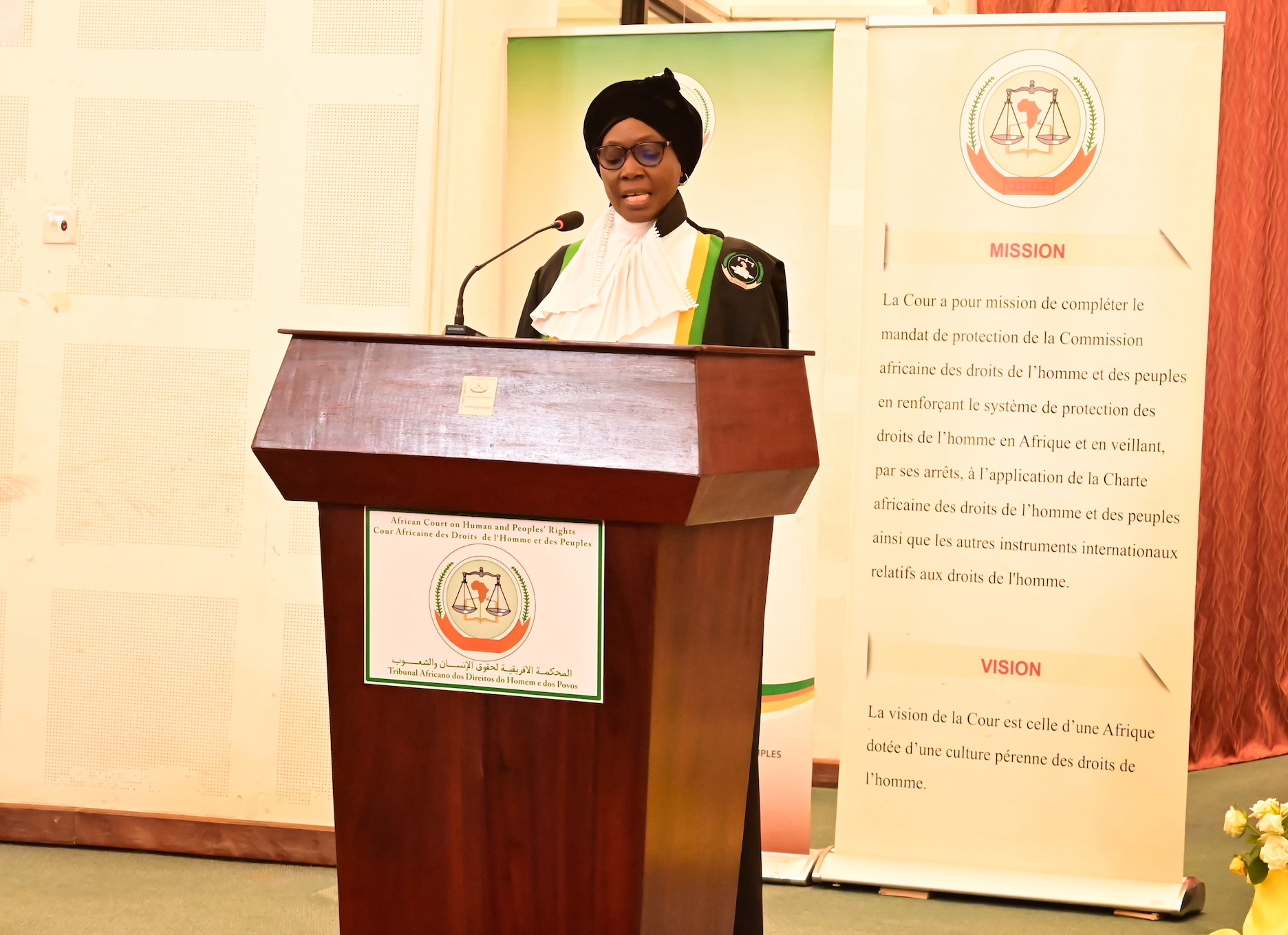 SPEECH BY HON. LADY JUSTICE IMANI D. ABOUD, PRESIDENT OF THE AFRICAN COURT ON THE OPENING OF THE 2024 JUDICIAL YEAR