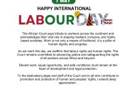 HAPPY INTERNATIONAL LABOUR DAY
