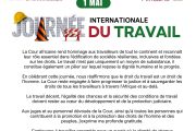 JOURNÉE INTERNATIONALE DU TRAVAIL
